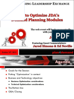 JDA DP Leadership Exchange Tips To Optimize Jdas DP Modules