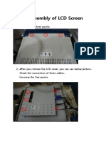 Disassembly of LCD Screen - MOSAIC