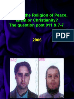 Peace in Islam vs. Christianity-Post911@