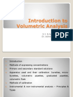 Volumetric Analysis