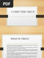 Viruses Worms and Other Malaware