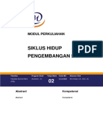 Modul APS - 2 SIKLUS HIDUP PENGEMBANGAN SISTEM