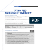 Qualification and Assessment Overview