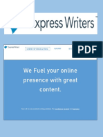 Express Writers Project Details-PENIPUAN