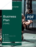 Gym Business Plan Example