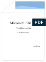Suport de Curs - Excel Intermediar