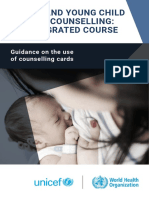 Infant and Young Child Feeding Counselling: An Integrated Course