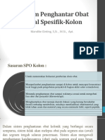 Sistem Penghantar Obat Oral Spesifik - Kolon