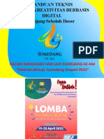 Panduan Teknis Lomba Kreativitas Berbasis Digital