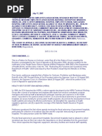 Tondo Medical Center Employees Association v. Court of Appeals, G.R. No. 167324, July 17, 2007