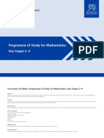 Curriculum For Wales: Programme of Study For Mathematics