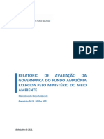 Relatório de Avaliação Final - Fundo Amazonia