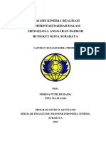 KKP BPKPD] Analisis Kinerja Anggaran Surabaya