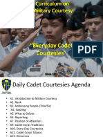 2 PRESENTATION A - Everyday Cadet Courtesies