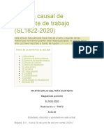 Análisis Causal de Accidente de Trabajo