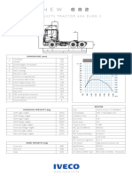 Sc600G43Ts Tractor 6X4 Euro 3: Dimensions (MM)