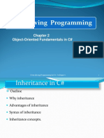 Chapter 2 - Object-Oriented Fundamentals in C#