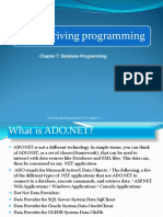 Chapter 6 - Database Programming