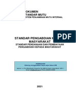 Standar Pendanaan Dan Pembiayaan Pengabdian Kepada Masyarakat