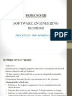 The Nature of Software and Software Engineering