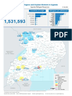 Refugees and Asylum Seekers - Uganda As of 31 May 2022