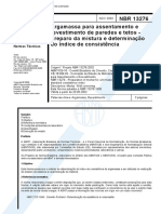 NBR 13276 - 2002 - Argamassa Para Assentamento e Revestimento de Paredes e Tetos - Preparo