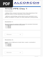 Trivia PPE Day 1