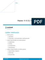 Lípidos-clasificación y funciones de ácidos grasos