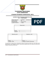 Sop Supervisi Pelaksanaan Kegiatan Ukm