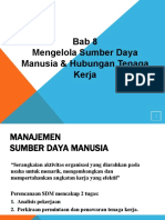 Pertemuan 8 Mengelola Sumberdaya Manusia