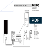 CP DRM 2 wiring for DoorBird door station and ekey home relays