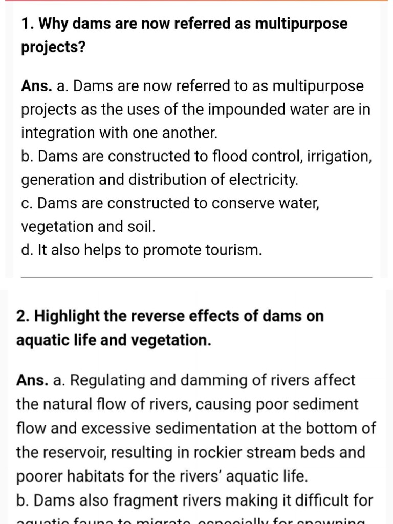 Class 10 Water Resources PDF