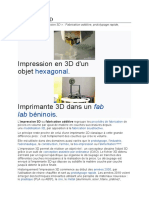 Impression 3D