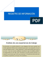 REGISTRO DE INFORMACIÓN