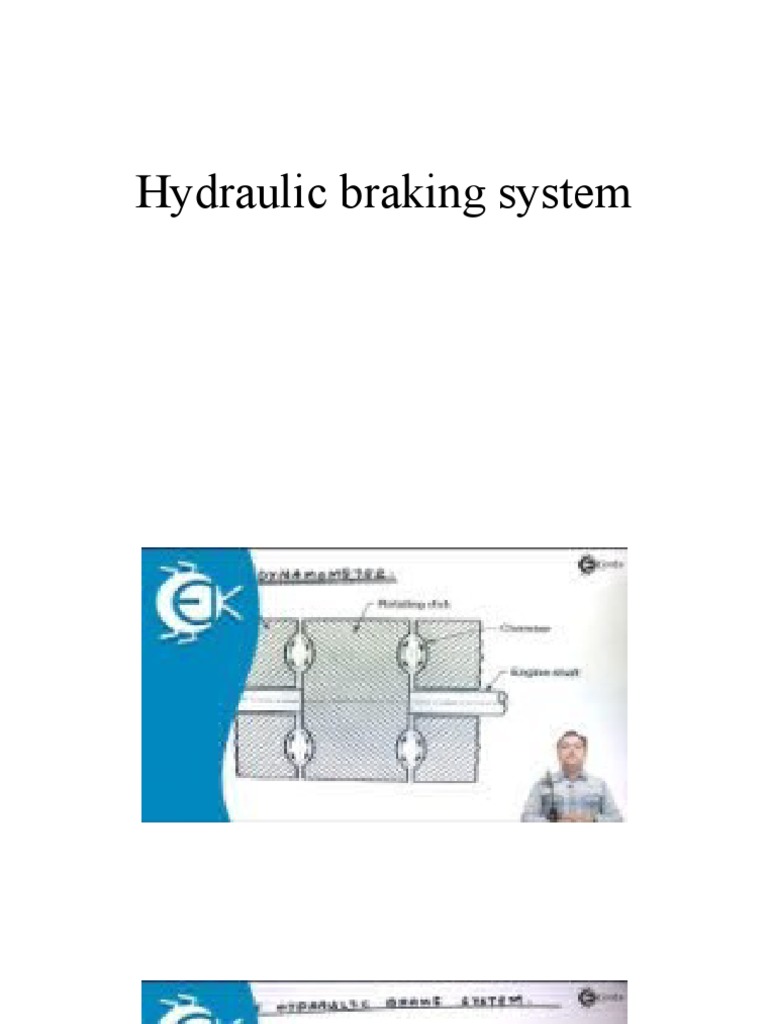 Hydraulic Braking System PDF