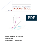 5 Tarea Inecuaciones