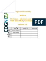 Cognizant Academy Truyum Fse Java - Microservices With Aws Case Study Specification