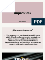 Impresoras