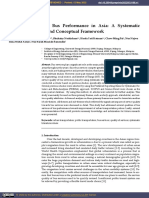 Service Quality of Bus Performance in Asia: A Systematic Literature Review and Conceptual Framework