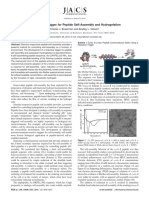 A Reductive Trigger For Peptide Self-Assembly and Hydrogelation