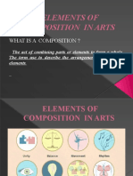 Group 3 - Elements of Composition in Arts