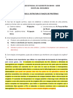 Áila Costa de Souza - Estudo Dirigido 2 Estrutura e Função de Proteínas