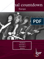 Europe - Partitura y Partes