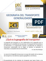 Geografía del transporte: principios clave