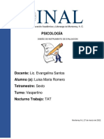 Psicología: Diseño de Instrumento de Evaluacion