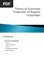 07 Properties of Regular Languages