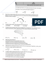 ELECTRIC FLUX & GAUSS'S LAW - Quiz