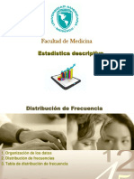 Distribución de frecuencia en estadística descriptiva