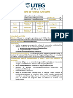 Fundamentos de Programacion-Taller U3