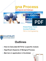 Bologna Process Seminar For Pedgogy